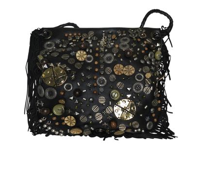 Bandolera Flecos Botones, vista frontal